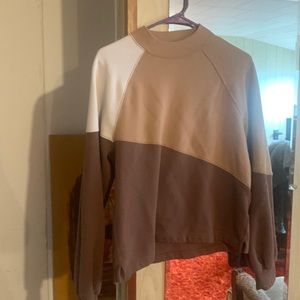 Abercrombie & Fitch Colorblock Sweatshirt
